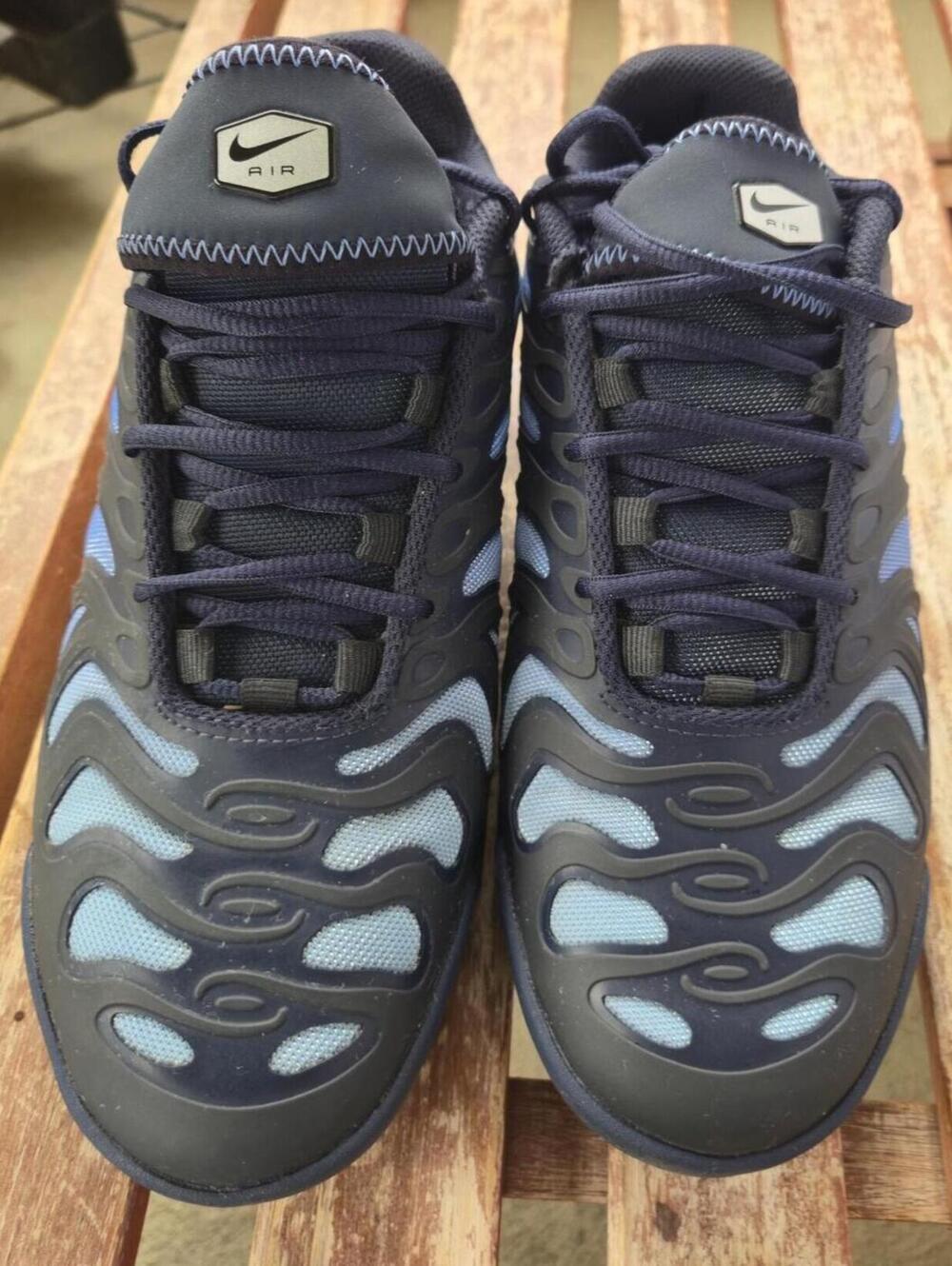 Nike Air Max Plus Drift TN 2024 Running Shoes Sneakers Black and Blue Size 7